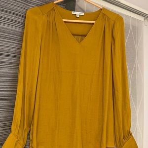 Mustard color blouse